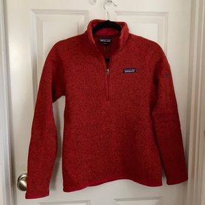 Woman’s quarter zip sweater